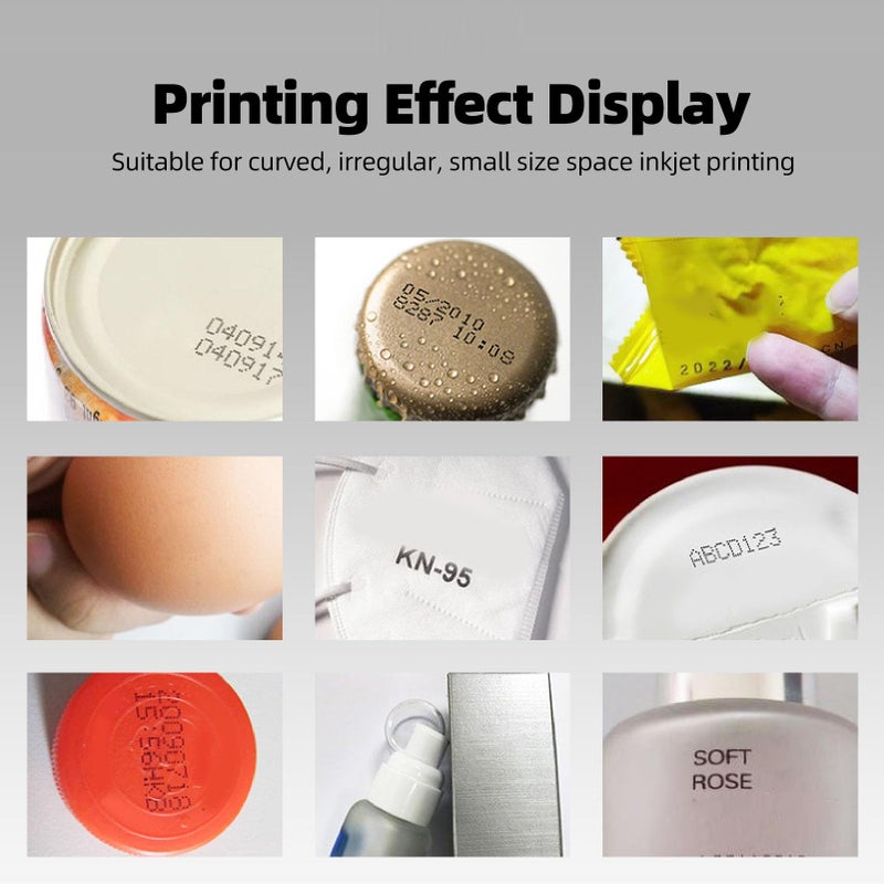 4 3 Inch Touchscreen Portable Inkjet Printer For Date Barcode QR Code Printing On Wood Plastic Fabric - Image 3