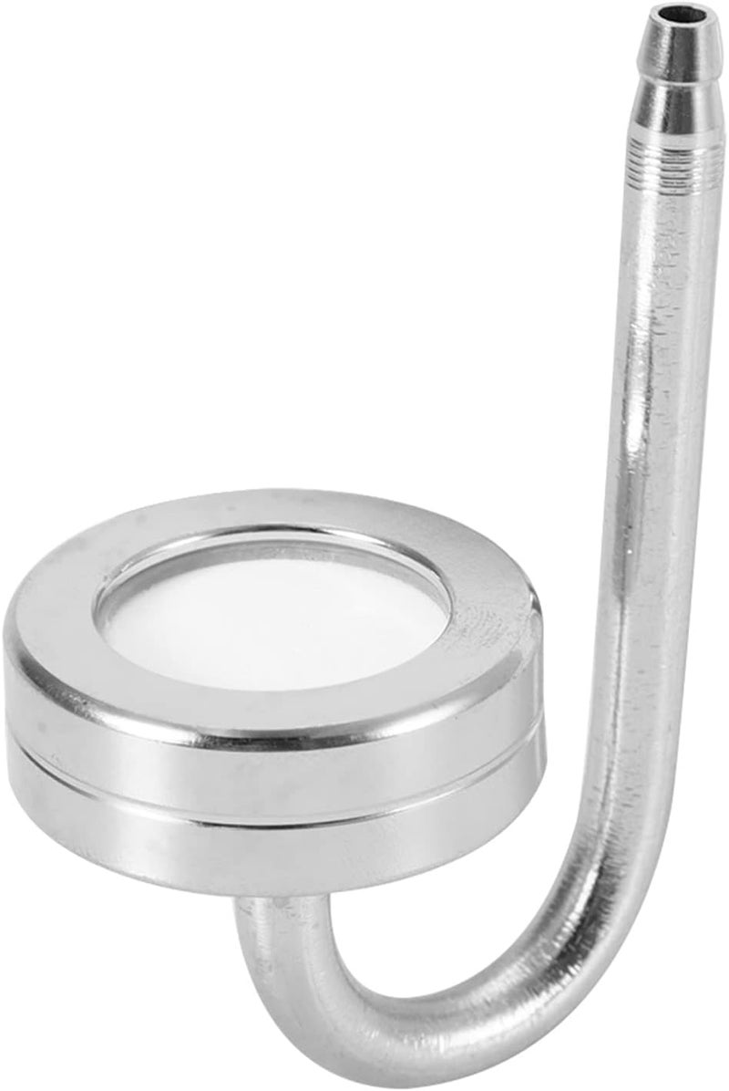 304 Stainless Steel U - Shaped Aquarium Oxygen Diffuser, Fish Tank CO2 Atomizer Air Refiner with Mirror Finish for High Dissolve Rate, Space - Saving External Design (Mirror stainless steel regular - Image 3