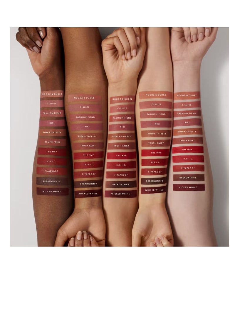 Fenty Beauty Icon Velvet Liquid Lipstick - H.B.I.C. - Image 3