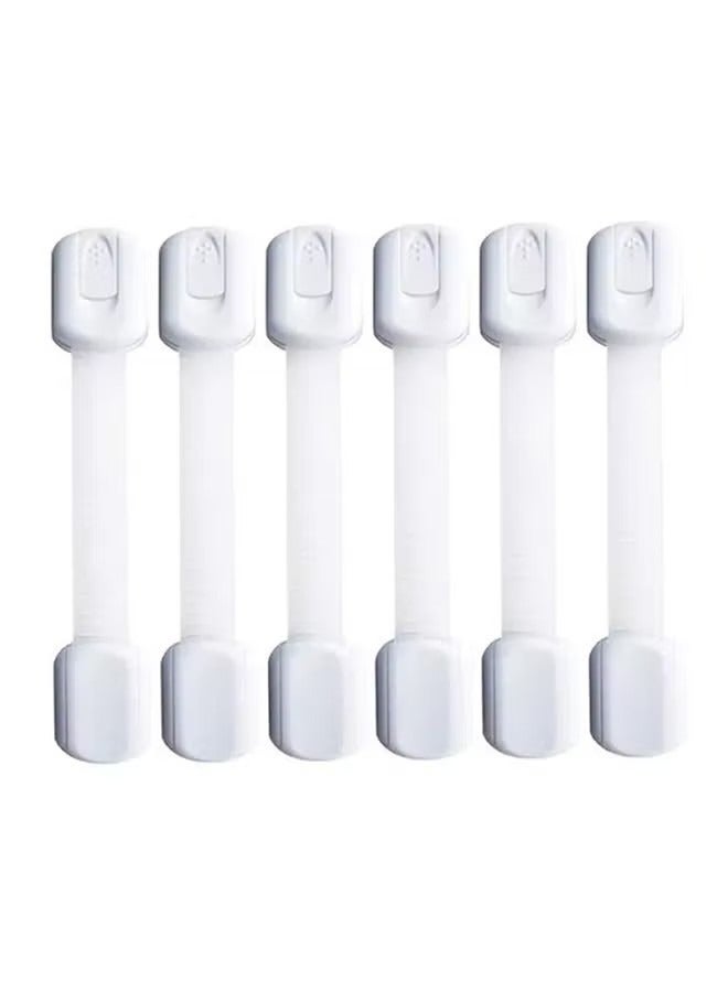 ORiTi 6-Piece Baby Safety Locks With Adjustable Strap and Latch System - Image 1