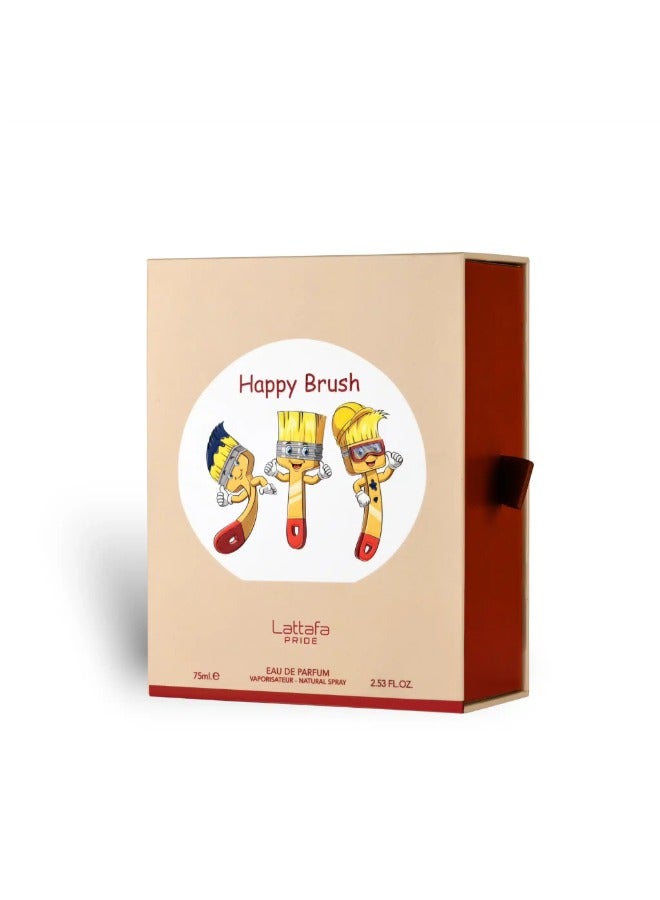 Lattafa PRIDE Happy Brush Eau de Parfum for Kids - 75ml | Fun, Fruity, Gourmand Fragrance - Image 3
