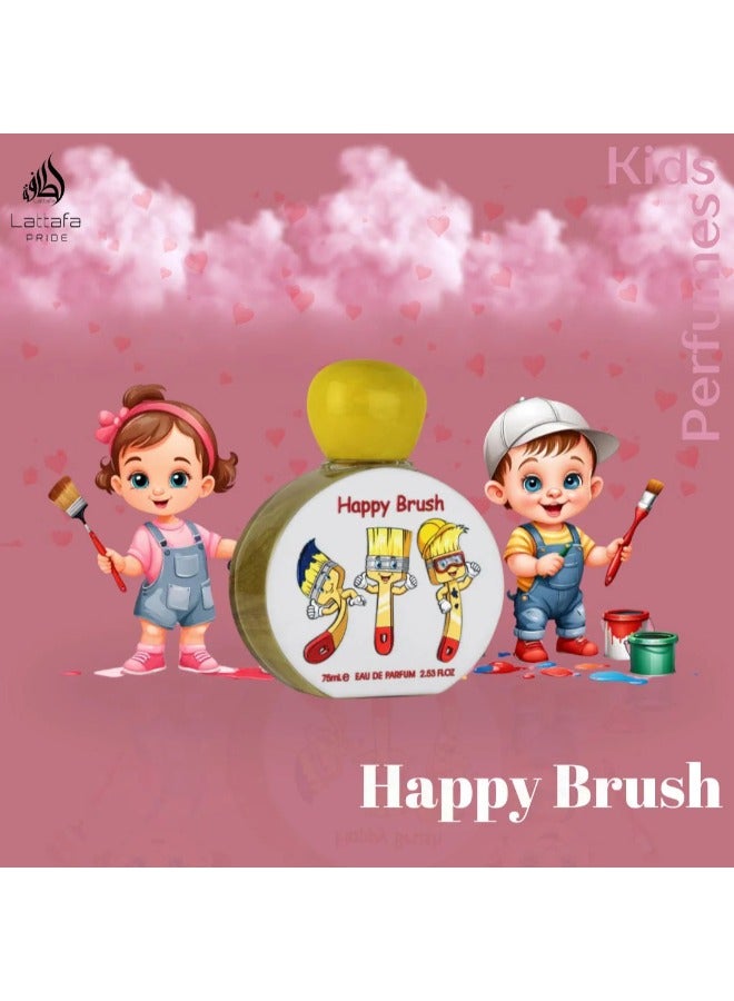 Lattafa PRIDE Happy Brush Eau de Parfum for Kids - 75ml | Fun, Fruity, Gourmand Fragrance - Image 5