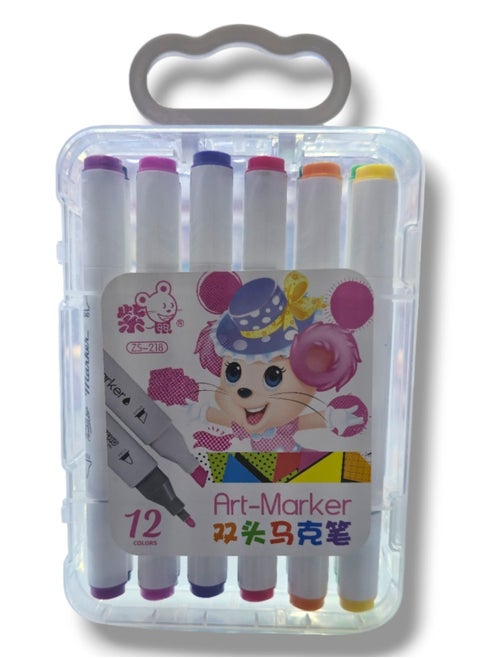12Pcs Colorful Marker Set