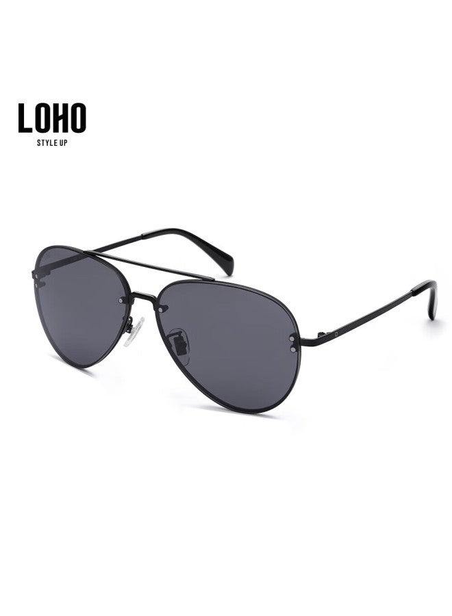 Loho Polarized Sunglasses For Men, Aviation Frame Sunglasses For Driving, Women's Fishing Sunglasses, Uv Protection, Anti-glare - Image 5