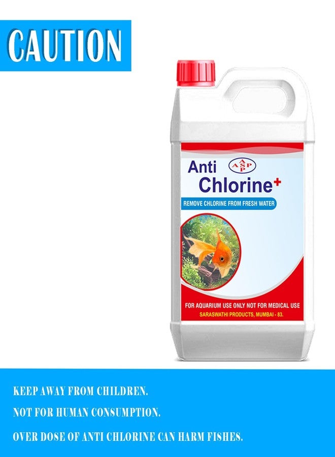 ASP Anti- Chlorine 1ltr Advance Water Conditioner Concentrated Chlorine Remover for Freshwater Aquarium (Removes Chlorine for Aquarium) (1 LTR) - Image 3