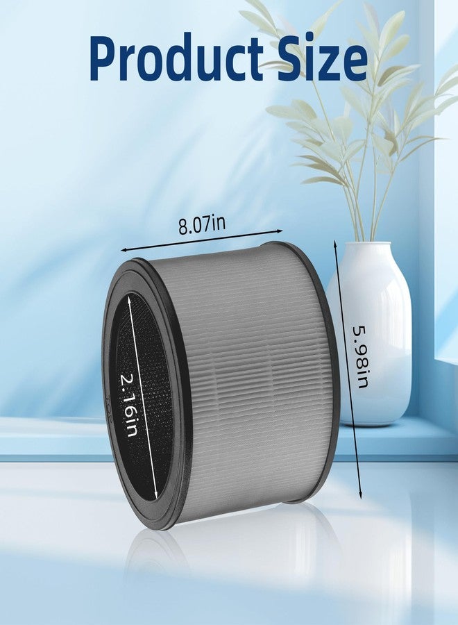 APPLIANCEMATES فلتر بديل A230 A231 O - 1712-0110-00 لجهاز تنقية الهواء Winix A230 A231، فلتر H13 True HEPA ثلاثي الوظائف، عبوة من قطعتين - Image 3