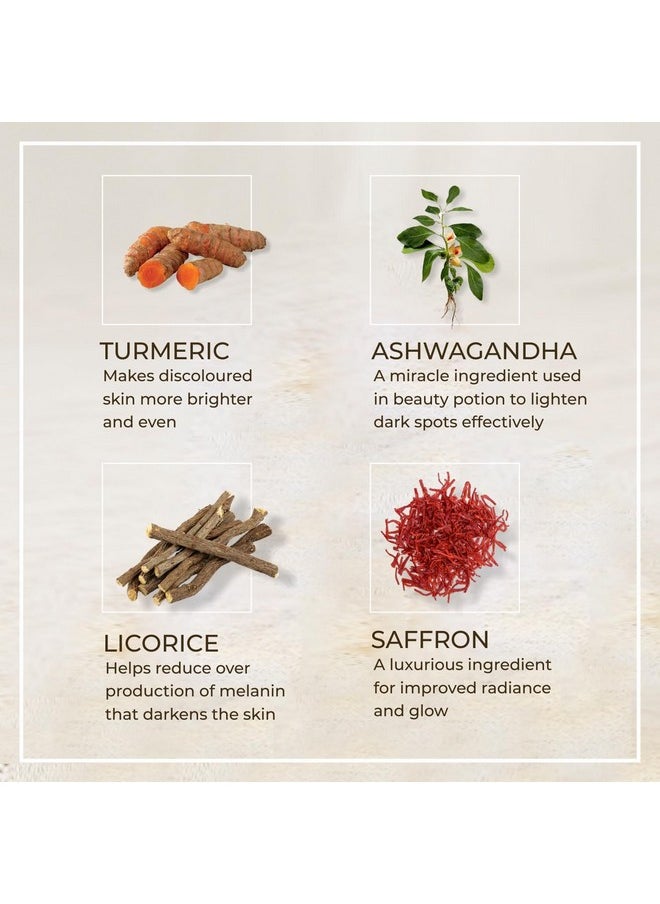 Auravedic Saffron Face Oil With Ashwagandha Turmeric Moisturizer For Face Serum For Glowing Skin, Pigmentation, De Tan 100Ml Pack Of 2  - Image 4