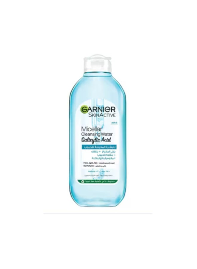 GARNIER MICELLAR CLEANSING WATER 400ML SALICYLIC