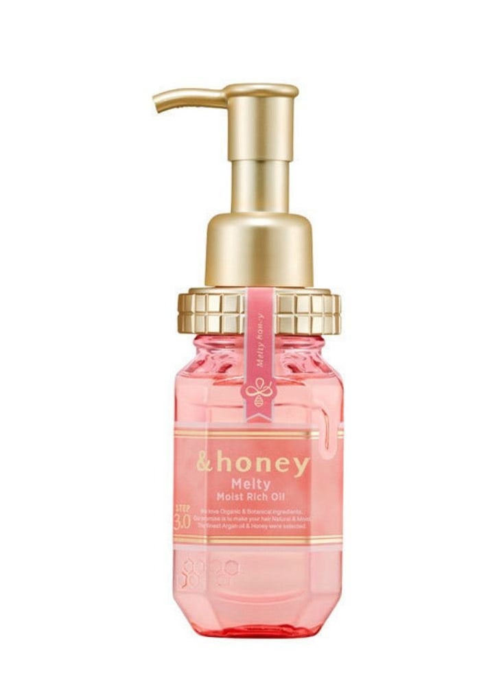 &Honey - &honey Melty Moist Repair Hair Oil 3.0 Hair Treatment 100ml - Image 1