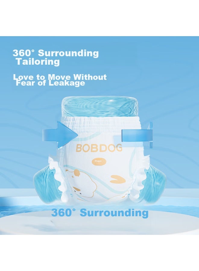 Bobdog Pull-up Diapers, Breathable And Comfortable Xxxl 18 Pieces Baby Diapers - Image 4