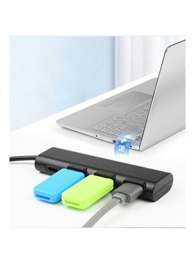 نيوترل شاحن متعدد المنافذ مع وصلة OTG بخمسة في واحد، يمكنه الشحن ونقل البيانات في نفس الوقت. محول متعدد المنافذ USB هاب - Image 5