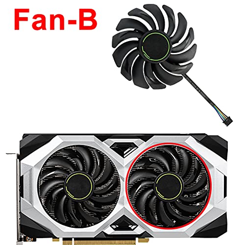 inRobert PLD09210S12HH 85mm 4Pin RTX2080 RTX2070 Graphics Card Fan Replacement for MSI RTX 2060 2070 2080 Super Ventus GPU (Fan-AB) - Image 4
