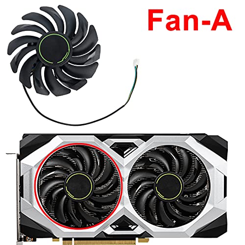 inRobert PLD09210S12HH 85mm 4Pin RTX2080 RTX2070 Graphics Card Fan Replacement for MSI RTX 2060 2070 2080 Super Ventus GPU (Fan-AB) - Image 3