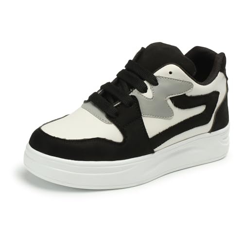Denill Women & Girls Casual Sports Shoe Sneakers (Black, 5) - Image 1