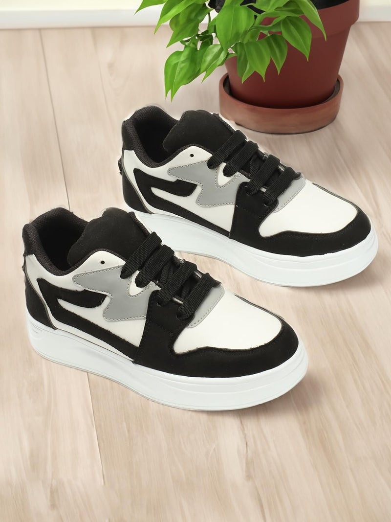 Denill Women & Girls Casual Sports Shoe Sneakers (Black, 5) - Image 3