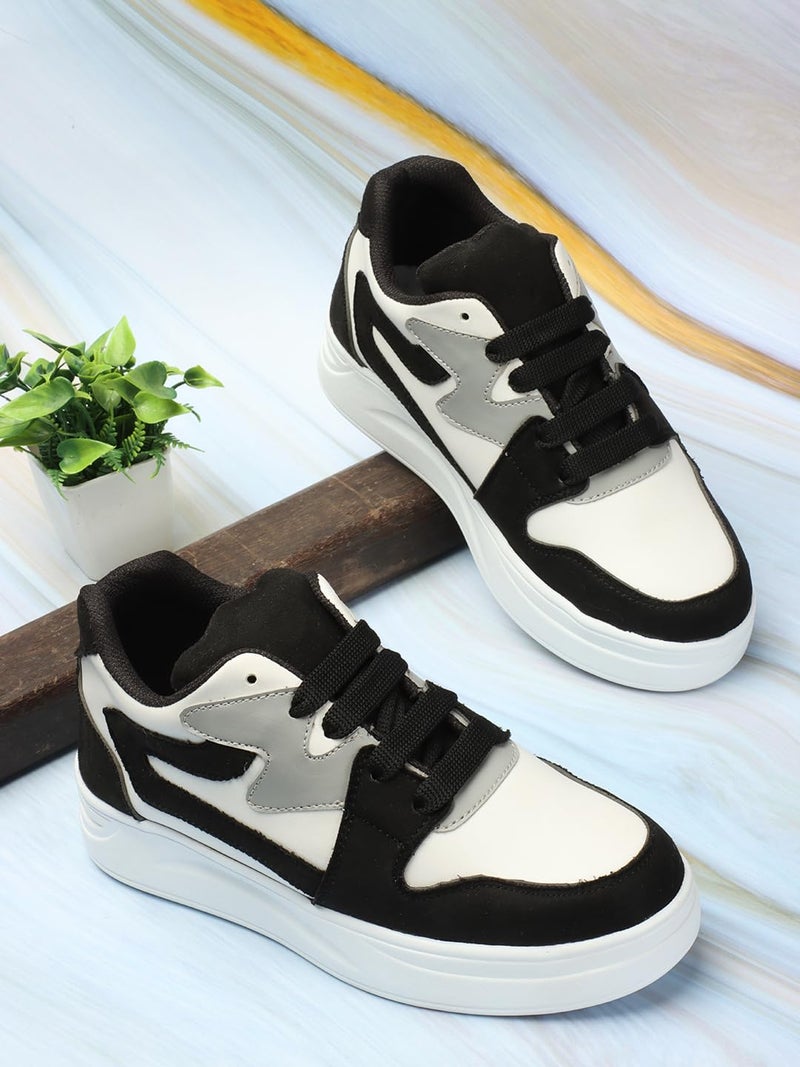 Denill Women & Girls Casual Sports Shoe Sneakers (Black, 5) - Image 4