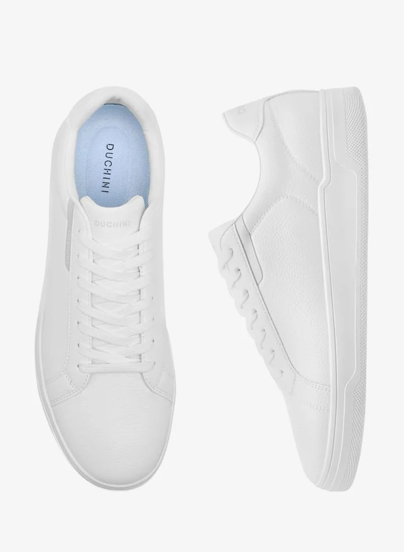 دوتشيني Men's Panelled Lace-Up Sneakers