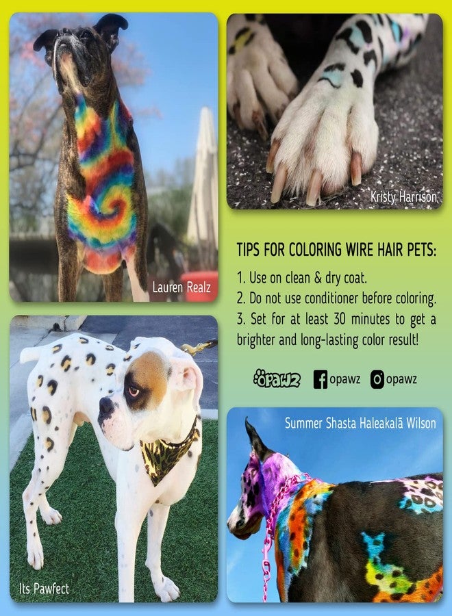 OPAWZ Permanent Dog Hair Dye, Pet Hair Dye Safely Used by Grooming Salons for a Decade, Pet Safe Dye Lasts Over 20 Washes, Bright Color for Dogs and Horses (Flame Orange) - Image 5