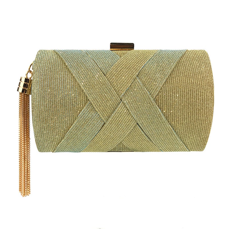 2020 New Women'S Clutch Evening Bag Color Changing Satin Tassel Banquet Bag Clutch Even Bag - Image 1