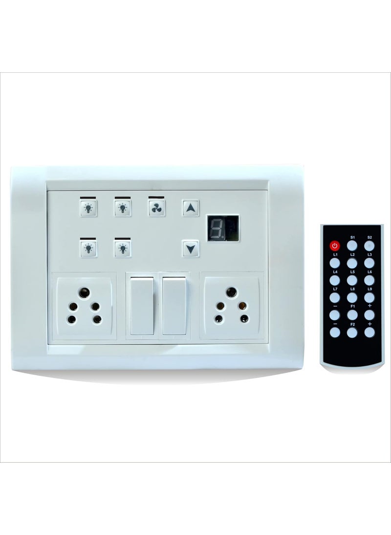 Carolight Remote Controlled Switcher for 4 Lights and 1 Fan