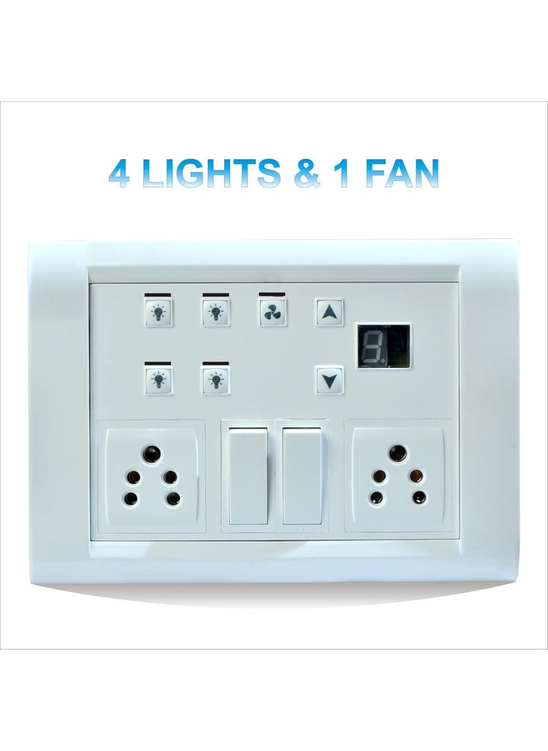 Carolight Remote Controlled Switcher for 4 Lights and 1 Fan