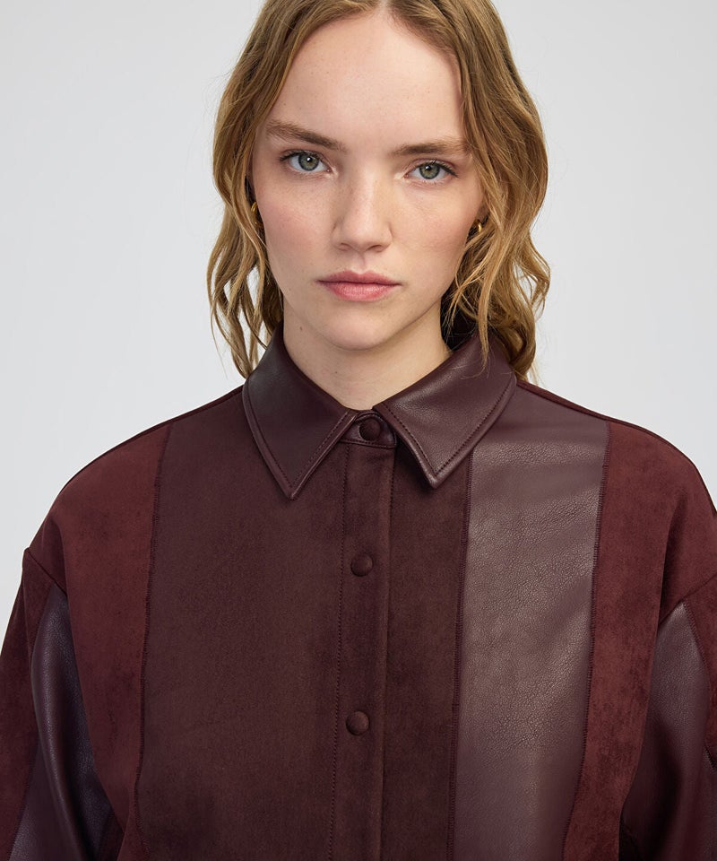 Ipekyol Color-Block Mixed Shirt - Image 3