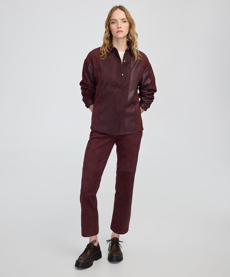 Ipekyol Color-Block Mixed Shirt - Image 2