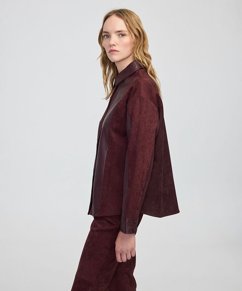 Ipekyol Color-Block Mixed Shirt - Image 5