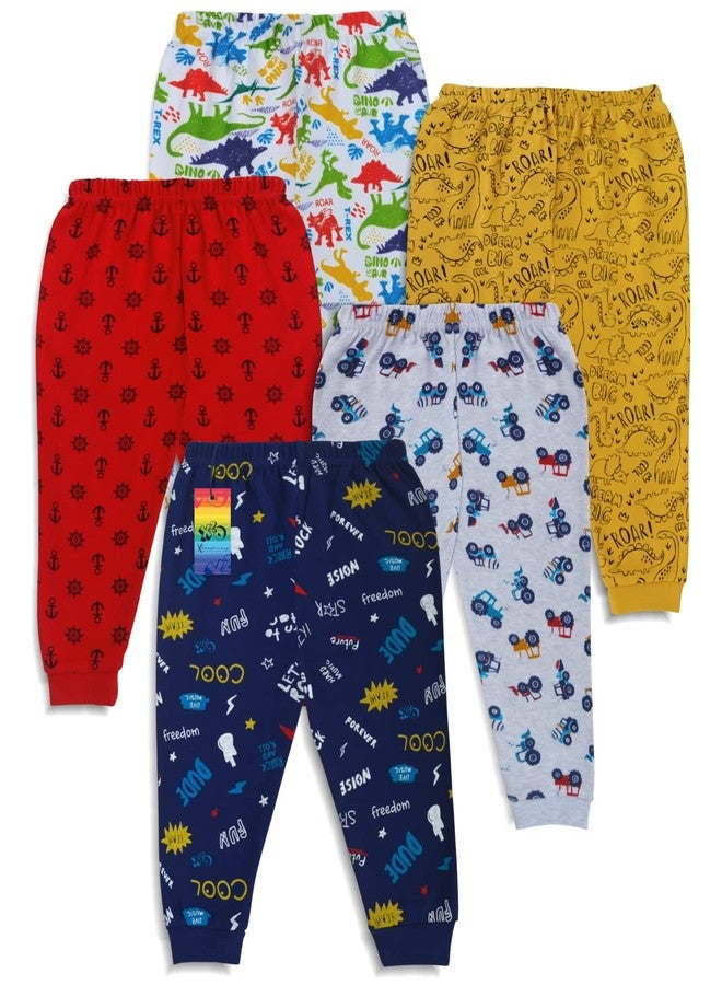 X2O Kids Cotton Pajama for Boys and Girls(Pack of 5)(0-3months)(Yellow) - Image 4