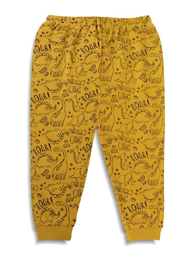 X2O Kids Cotton Pajama for Boys and Girls(Pack of 5)(0-3months)(Yellow) - Image 5