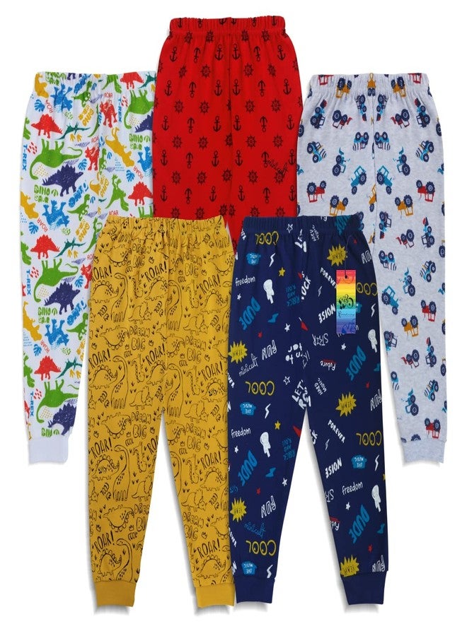 X2O Kids Cotton Pajama for Boys and Girls(Pack of 5)(0-3months)(Yellow) - Image 2
