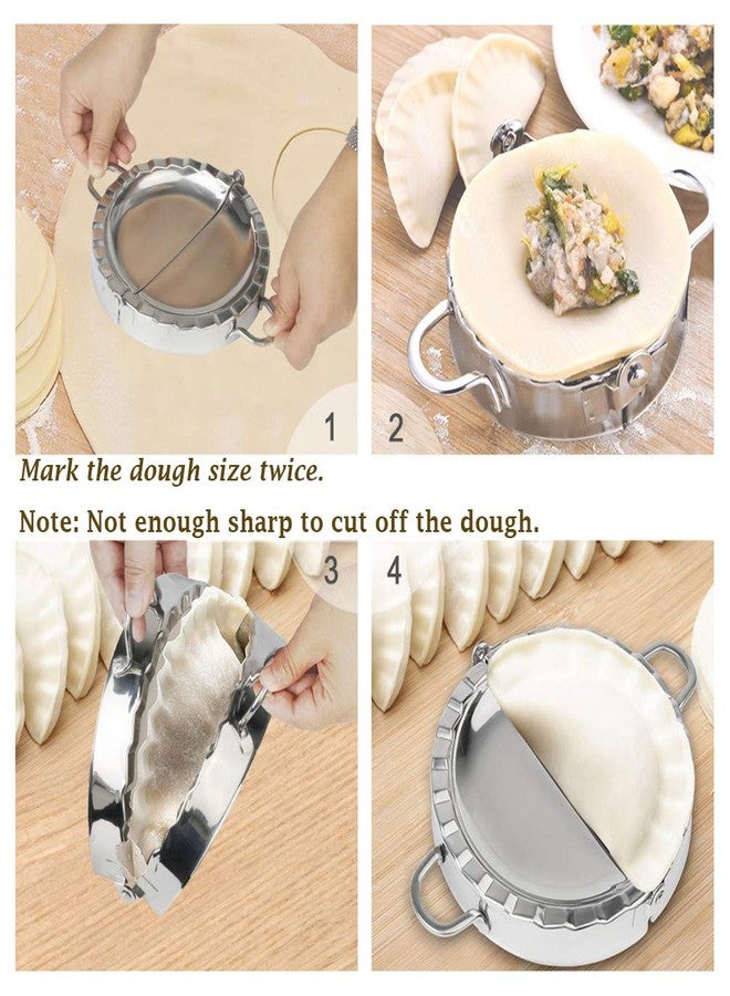 PAMISO Large Empanada Maker, 6.4 inch Stainless Steel Empanada Press, Meat Pocket Pie - Image 4