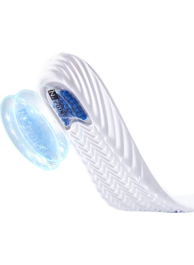 Warrior Height-Increasing Insoles For Men, Invisible Height-Increasing Sports Insoles For Women 5959 1.5Cm [White] - 43-44 - Image 3