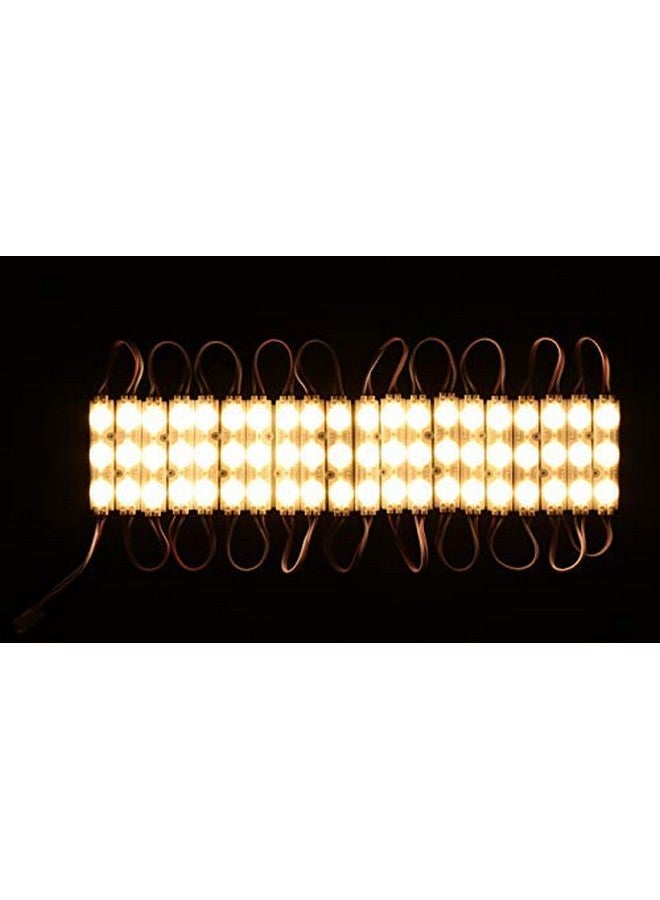 K3 3 LED Strips 12V Waterproof 5630/5730 LED SMD Injection Module with Defuser (Pack of 20 Module-Warm White) - Image 3