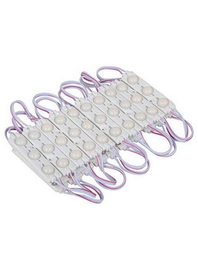 K3 3 LED Strips 12V Waterproof 5630/5730 LED SMD Injection Module with Defuser (Pack of 20 Module-Warm White) - Image 1