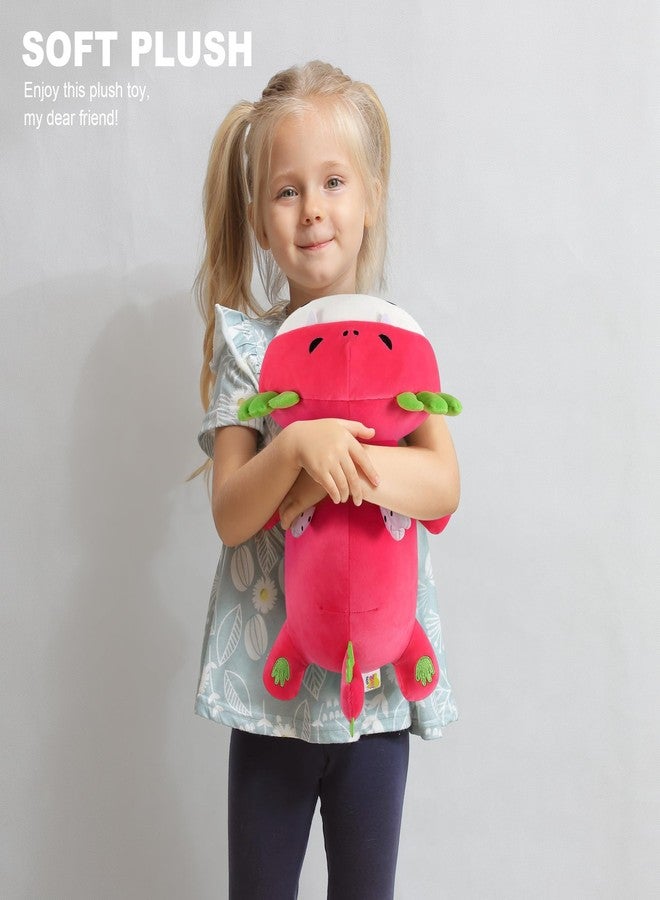 Onsoyours Cute Axolotl Dragon Fruit Plush, Soft Stuffed Animals Axolotl Pitaya Plush Pillow, Kawaii Plushie Toy for Kids (Axolotl Dragonfruit B, 13") - Image 5