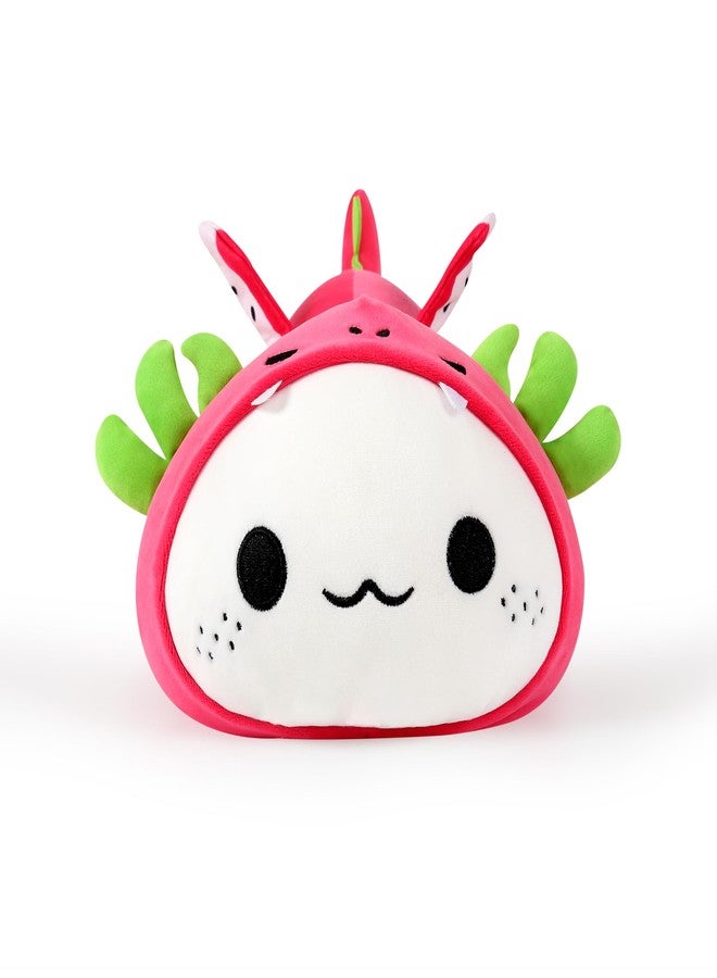 Onsoyours Cute Axolotl Dragon Fruit Plush, Soft Stuffed Animals Axolotl Pitaya Plush Pillow, Kawaii Plushie Toy for Kids (Axolotl Dragonfruit B, 13") - Image 2