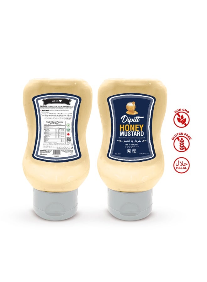 DIPITT HONEY MUSTARD (SQUEEZY) 320GMS - Image 3