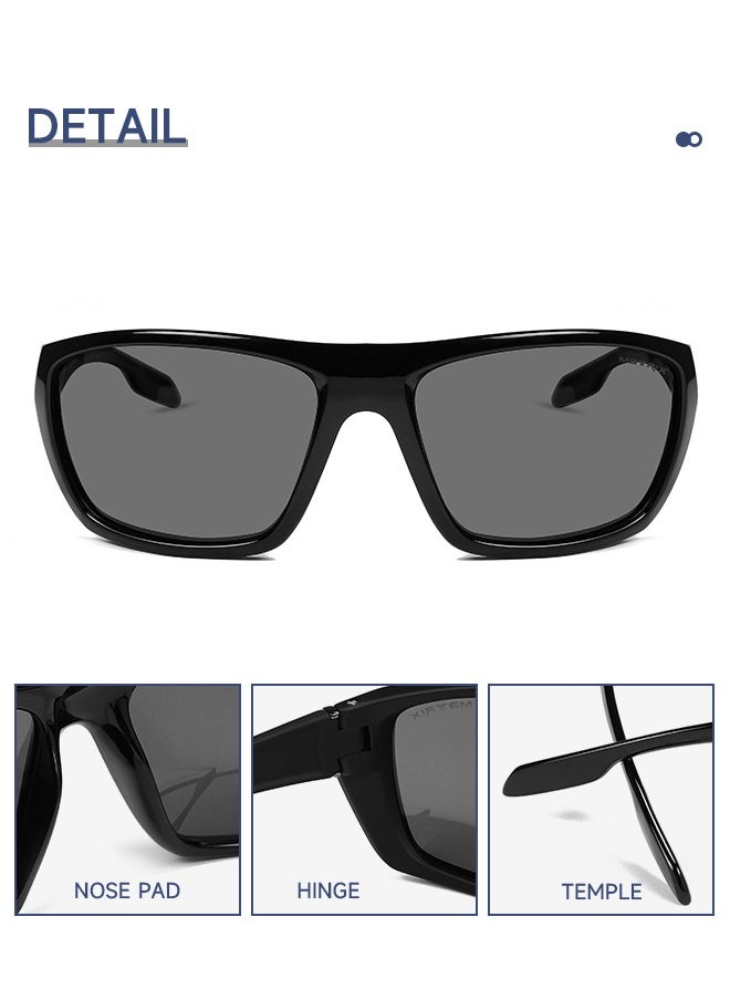 MATRIX - MATRIX high-end sports sunglasses, men's polarized anti-UV fashion sunglasses, driving and fishing - Image 1