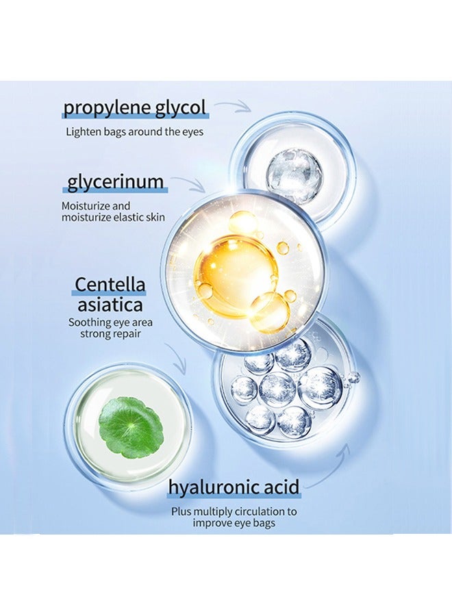 OCHEAL Eye Cream-Anti Wrinkle Eye Cream for Dark Circles and Puffiness Reduce Fine Lines and Wrinkles with Electric Applicator Anti Aging Line Smoothing Skin Care Treatment Daily Wrinkle Cream 20g - Image 2