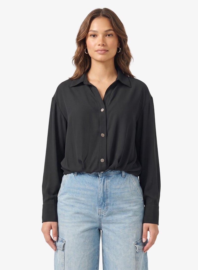 ONLY Onlneiva Life Long Sleeve Balloon Shirt - Image 2