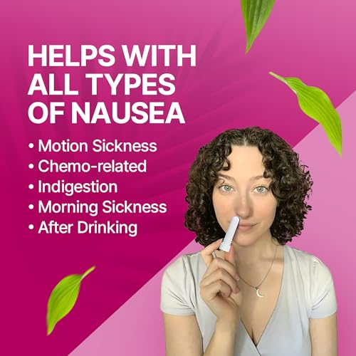 Basic Vigor Nausea and Tummy Aromatherapy Inhaler 2 Pack Stomach Soother with Essential Oils - Image 5