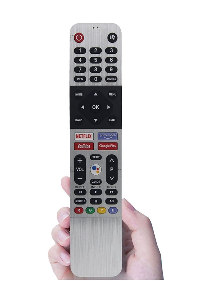 PopZa New TV Remote Control Replacement for Skyworth Smart LED TV – Compatible with Skyworth Models Without Voice Function – Fits 539C-268935-W000, 539C-268920-W010 – Smart Remote for TB500 Series, No Setup Required, Plug & Play Design - Image 3