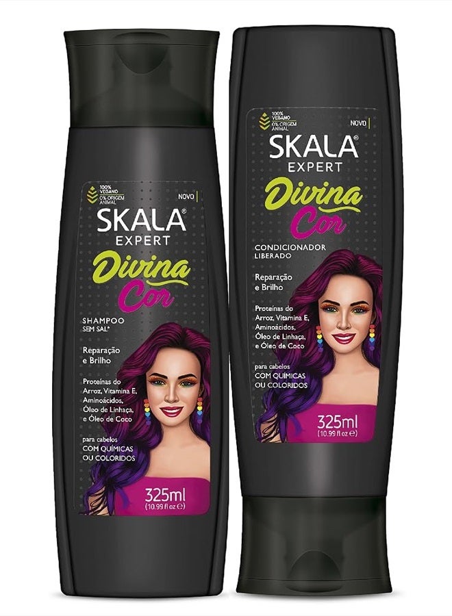 SKALA DIVINA COR KIT SHAMPOO AND CONDITIONER - Image 3