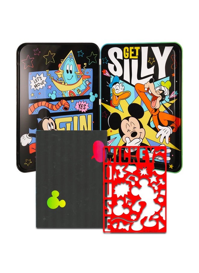 MICKEY MOUSE - Scratch Art For Kids, Toddlers - Bundle With Scratch Book For Kids Featuring Mickey Mouse Plus Mickey Mess Free Imagine Ink, More | Scratch Reveal Books For Kids - Image 1