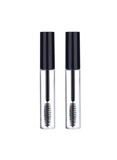 Vinayakart 2Pcs 10Ml Empty Mascara Tube With Eyelash Wand, Eyelash Cream Container Bottles Transfer Pipettes For Applying Castor Oil And Diy Cosmetics 2 Pcs  - Image 1