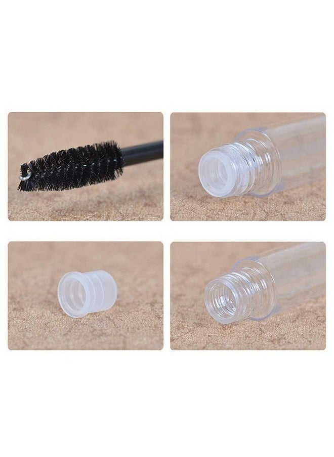Vinayakart - 2Pcs 10Ml Empty Mascara Tube With Eyelash Wand, Eyelash Cream Container Bottles Transfer Pipettes For Applying Castor Oil And Diy Cosmetics 2 Pcs - Image 1