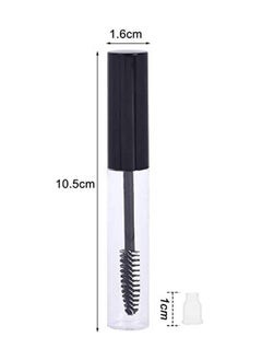 Vinayakart 2Pcs 10Ml Empty Mascara Tube With Eyelash Wand, Eyelash Cream Container Bottles Transfer Pipettes For Applying Castor Oil And Diy Cosmetics 2 Pcs  - Image 2