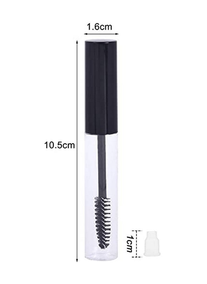 Vinayakart - 2Pcs 10Ml Empty Mascara Tube With Eyelash Wand, Eyelash Cream Container Bottles Transfer Pipettes For Applying Castor Oil And Diy Cosmetics 2 Pcs - Image 1