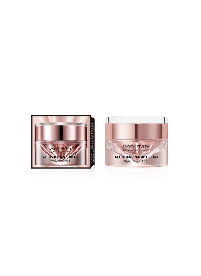 LAKYOU BEAUTY All In One Magic Cream It Has Primer, Anti Aging, Cc Cream, Sunblock, Whitening, Moisturizer Infused With Hyaluronic Acid 30Ml  - Image 1